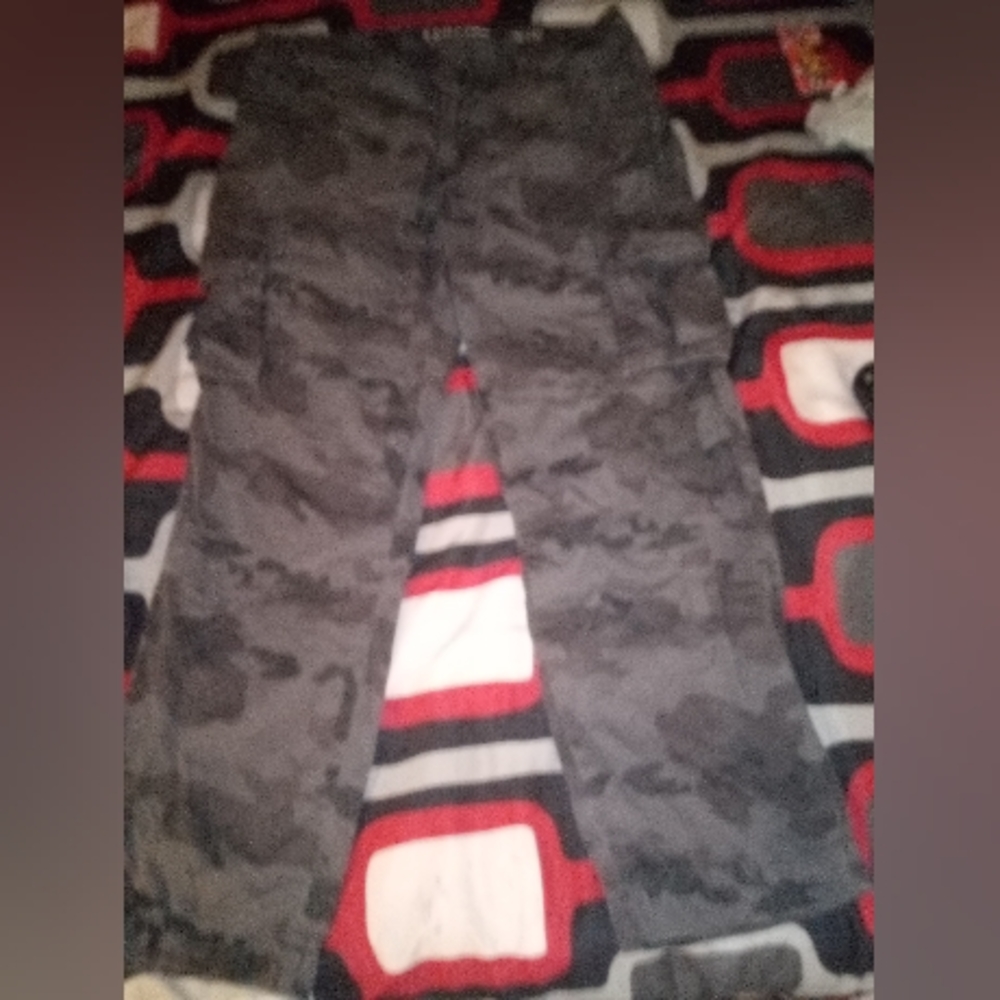 Men's camouflage jeans